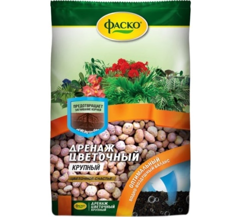 Дренаж Цветочный крупный 1,0л Фаско фото 1