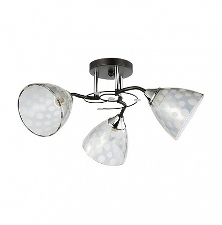 Светильник потолочный 13206/3BK CR SM_E27  фото 1