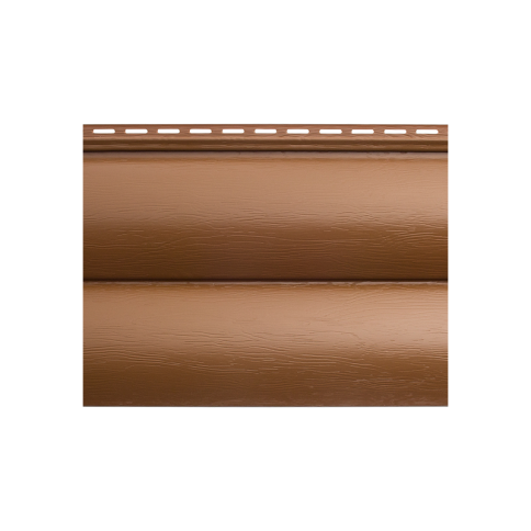 Сайдинг Blockhouse Премиум ВН-03 акриловый 3,1х0,22м (дуб светл.,красно-коричневый) фото 1