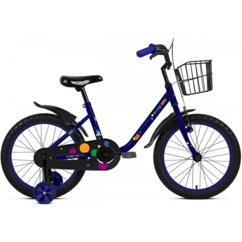 Велосипед "Forward BARRIO 18" (18" 1 ск.) синий фото 1