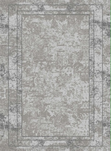 Ковер LORA 8070G 1.6*2.3 STAN Grey/Grey Турция фото 1