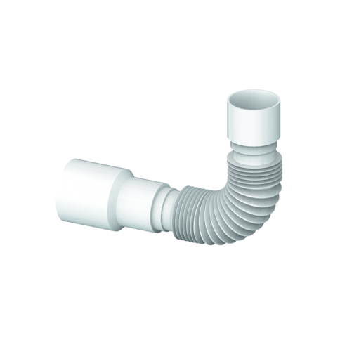 D40 Гофра 1 1/2"*40/50 (400 мм) UNICORN фото 1