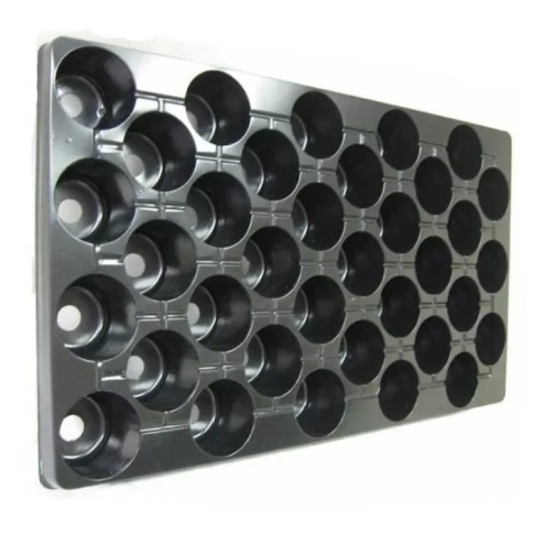 Кассета 35 ячеек 530х325х55  220мл квадрат/кругл (50) фото 1