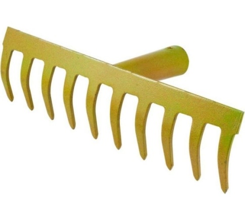 Грабли прямой зуб 10  66-1-110 фото 1