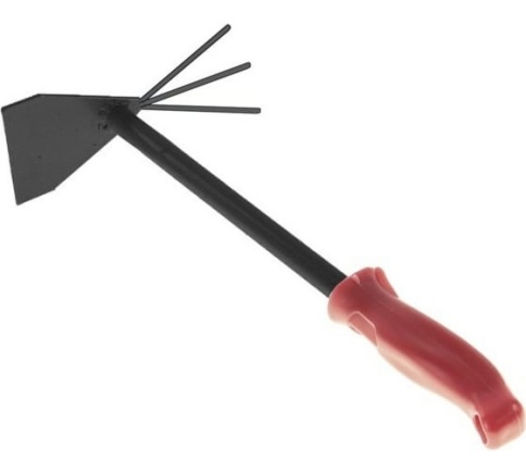 Ормис Рыхлитель комбинированый,3 зубый,  с пластиковой рукояткой 66-0-213 фото 1