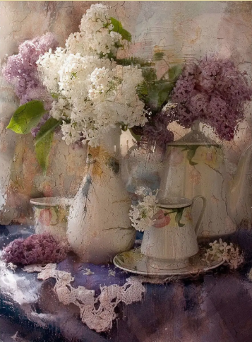 DIVINO Фотообои Букеты сирени Е1-046 200*270 фото 1