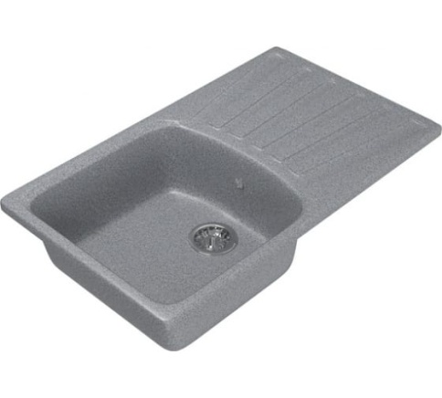 Мойка ML-GM20 с крылом, темно-серая (309), 480*830*190мм фото 2