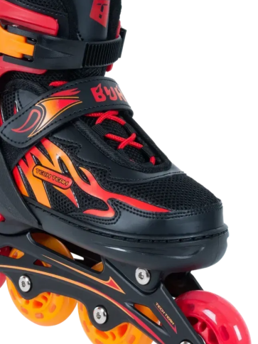 Роликовые коньки Burn р.38-41 (L) red фото 2