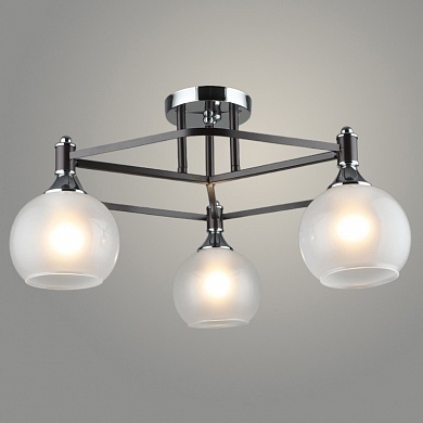 Люстра А4214/3 COFFEE+CH кофе/хром фото 1