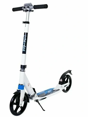 Самокат 2-ный "Saimaa" диам. колес 200 мм (бел) 1/4 ALS-A5Y_бел фото 1