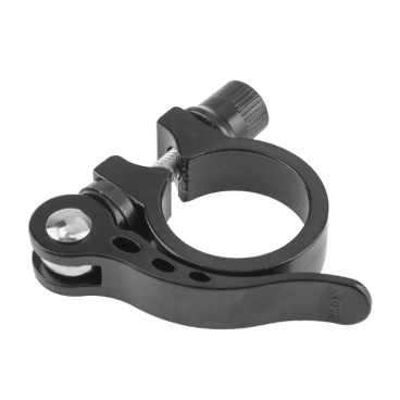 Хомут подседельного штыря, Эксцентриковый, 31,8мм, черный (053351) фото 1