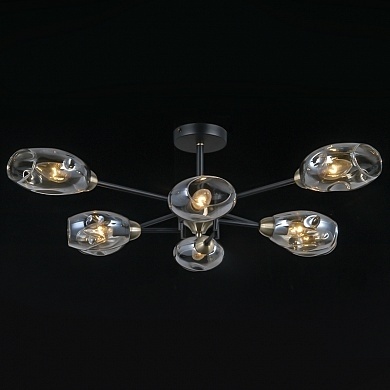 *Люстра MD 39964/8 MBK+AB фото 1