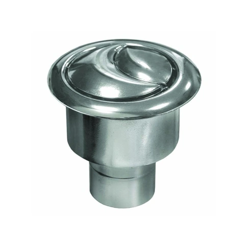 Кнопка нажимная 2-реж. И-СБ2-АА-КМ хром фото 1