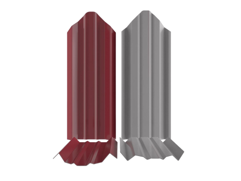 Штакетник односторонняя покраска RAL8017 (шоколад) фото 1