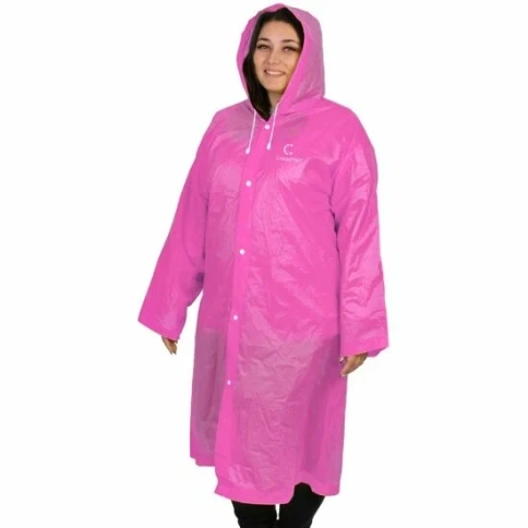 Дождевик EVA с капюшоном (на кнопках) фото 1