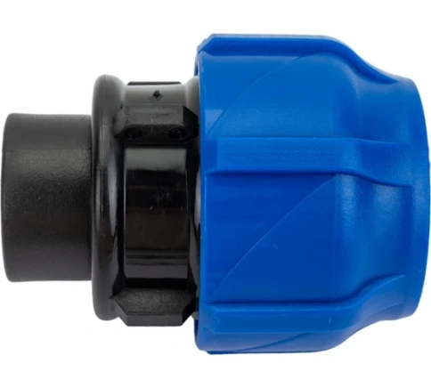 Муфта раз. 32х1/2 ш ПНД фото 1