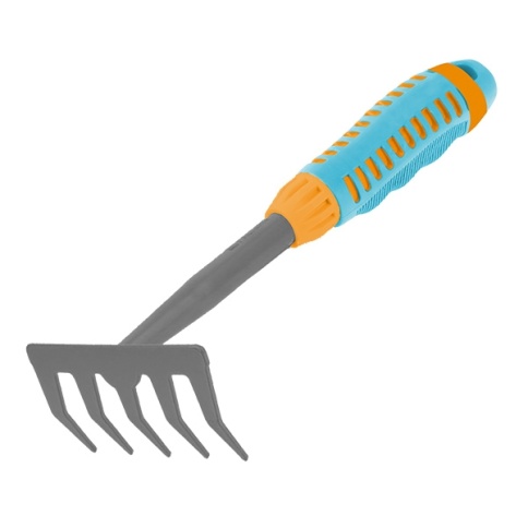 Ормис Грабли 5 зубьев, двухкомпонентная рукоядка 320*87мм (66-1-604) фото 1