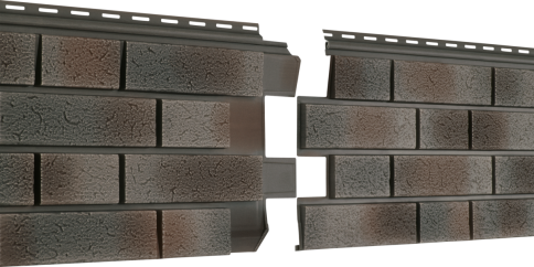 Сайдинг "Стоун-Хаус"S-Lock КЛИНКЕР НОРДИК 0,292х1,950м (все цвета) фото 2