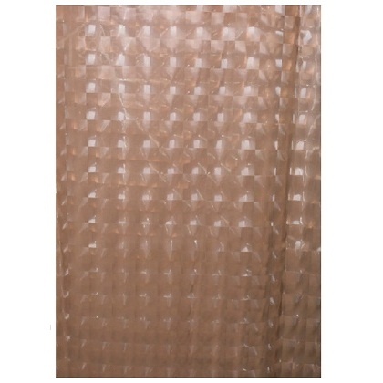 Шторка для ванной ZALEL 180х180 Квадратики в ас-те с кольцами фото 1