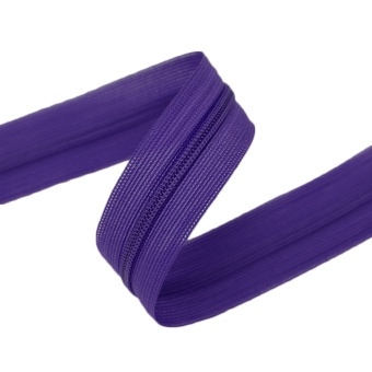 Молния потайная  50см фиолетовая фото 1