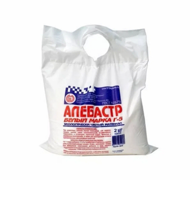 Алебастр белый 2 кг. Диана фото 1