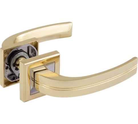 Ручка дверная AL 106К AL золото фото 1