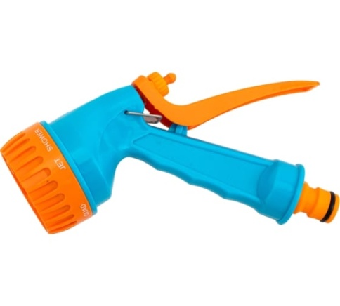 Ормис Пистолет поливочный, для шланга 7 режимов, пластиковый (64-2-001) фото 1