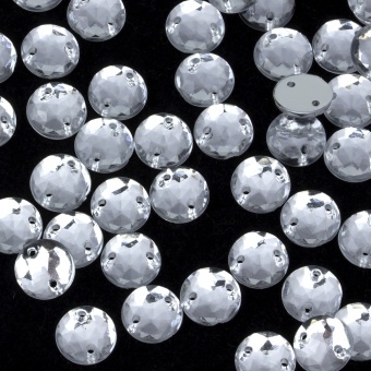 Стразы пришивные Cristal 8мм (1000) фото 1