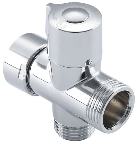 Дивертор (переключатель душа) хром FBBB-3 FRAP фото 1