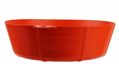 (*)Емкость для гипса G1 0,67л низкая 670-0067 "Намерение" фото 1