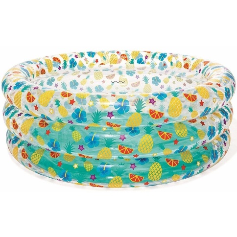 Спорт бассейн 150*53 см. 445л Тропические фрукты от 6 лет (303699) фото 1