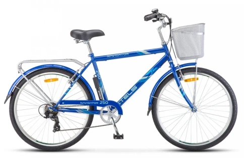 Велосипед 26" STELS Navigator 250 V19" Темно-синий арт.Z010 фото 1