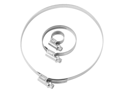 Ормис Хомут червячный стальной, диаметр 32 - 50 мм, (47-4-048) фото 1