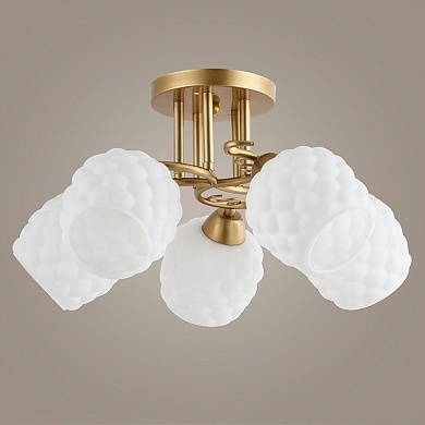 *Люстра 32482/5 MATT FGD матовое золото Е27  фото 1