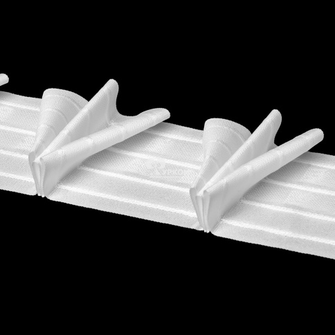 Тесьма шторная Паралель Т3150/Oz-is/80мм 1:3/50м фото 1