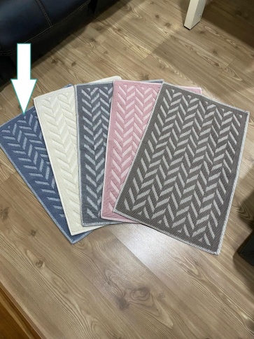 Комплект Cotton bukle MOVE Blue 0.5*0.8+0.4*0.5 фото 1