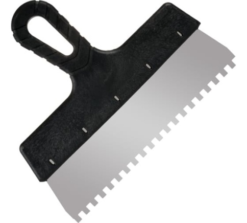 Ормис Шпатель фасадный "Мастер" зубч. 250мм зуб 6х6мм 12-7-250 фото 1