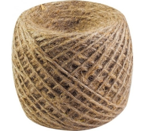 Шпагат льнопеньковый, 1250 текс, 135м (51-3-135) фото 1