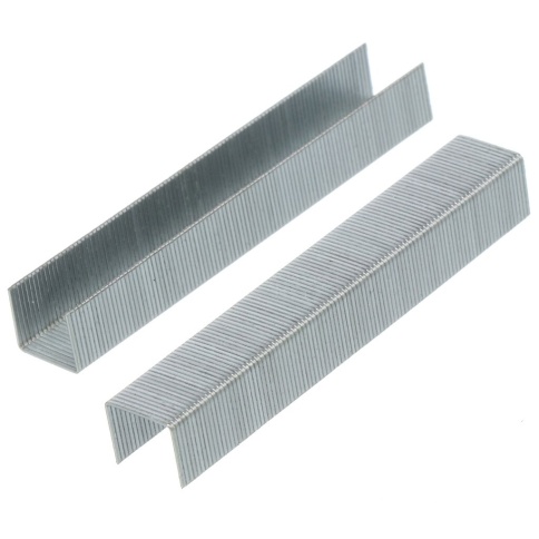 Скоба BARTEX Тип №53 закаленные 4мм 1000шт. д/меб степлера  (142894) фото 1