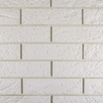 Камень декоративный гипс.НЕМЕЦКИЙ КИРПИЧ белый НЕК0001 240*53*0,60 (1м2/уп) фото 1