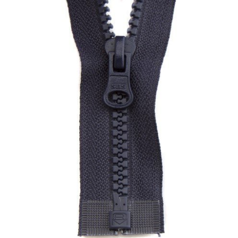 Молния "Трактор"№5, 1 замок, 55см синий чернильный фото 1