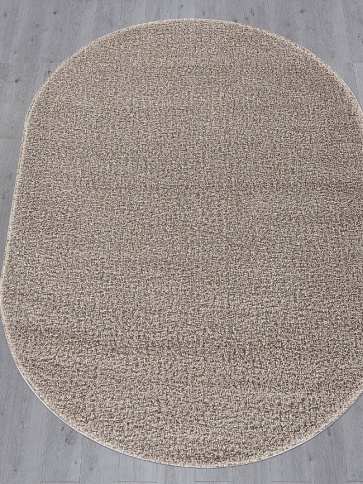 Ковер MAKAO 0.8*1.5 овал S600 BEIGE фото 1