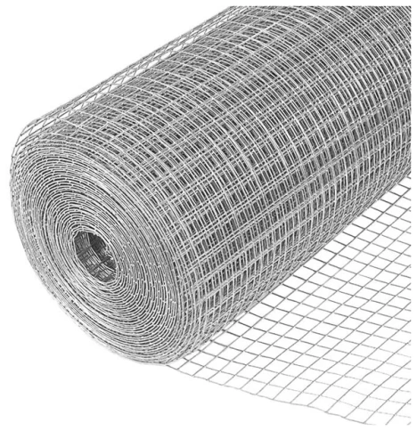 Cетка сварн. оцинк. яч. (50х50) d=1,4мм h=0,2мм L=50м фото 1