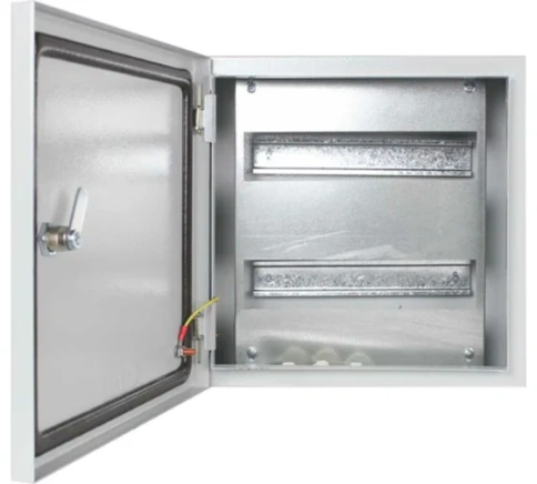 KRZMI Бокс металл ЩРН-24 300*3100*120 IP55 с уплот-м для наружн.уст.12-и модульных устройств  фото 1