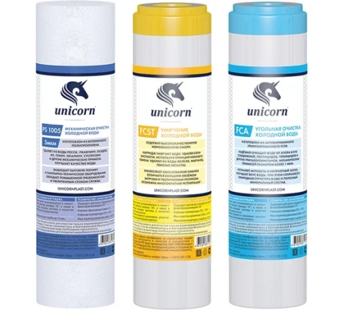 K-ST Комплект картриджей для питьевой системы (PS10, FCST-10, FCA-10) UNICORN фото 1