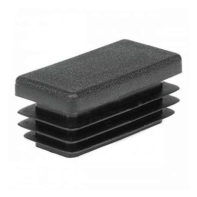 Заглушка для стальных труб пластиковая 20х30мм. (50шт.) фото 1