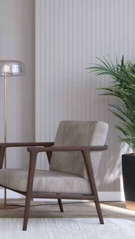 *Панель МДФ Dune Stella De Luxe Sandgrau 2700х200х10 (упак. 2шт) фото 2