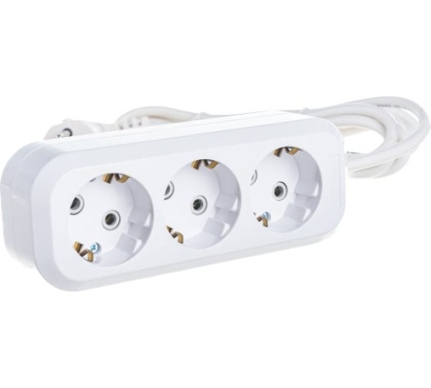 Удлинитель 3*3м Е-303 ПВС 3*1 с/з фото 1