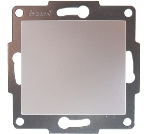 Lezard Механизм выключателя с/у 1кл жем/бел перламутр KARINA 707-3088-100 фото 1