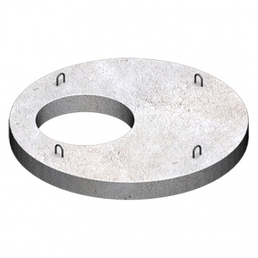 Плита плоская (для колодца) ПП 10-1 фото 1